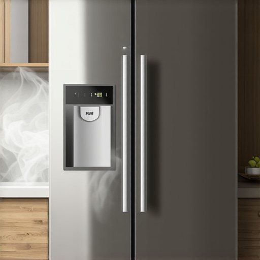 How to get the metallic smell out of a new stainless steel fridge