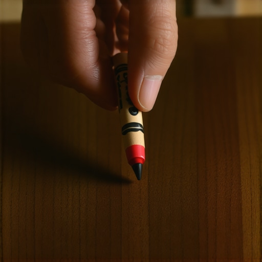 How to lift crayon from a wooden table without sanding