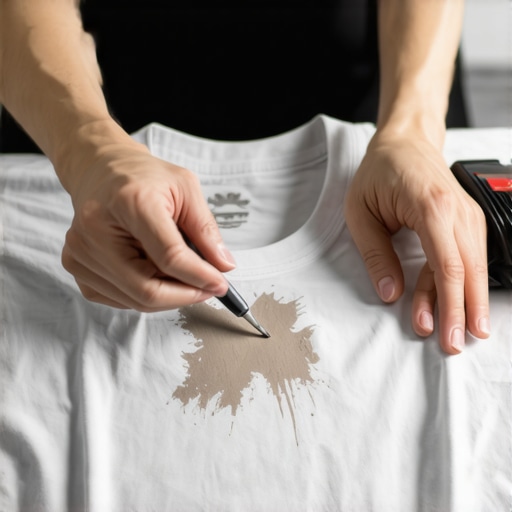 How to pull grease stains out of clothing with chalk