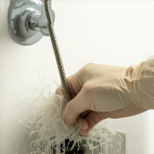 How to pull hair out of a bathroom drain without chemicals