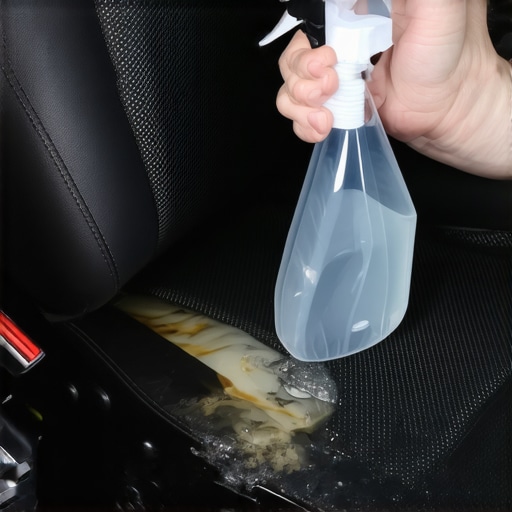 How to remove coffee stains from a car seat