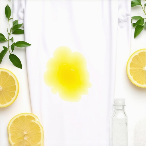 How to remove yellow sweat stains from white shirts naturally
