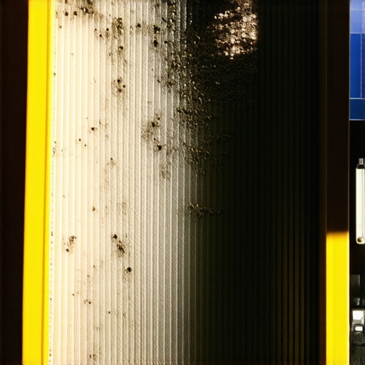 Person examining a dirty vacuum filter for damage and dirt buildup