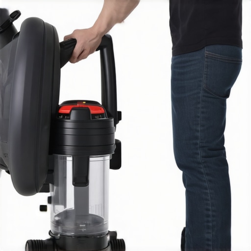 Maintaining Your Vacuum for Peak Performance Person inspecting and cleaning vacuum parts for maintenance.