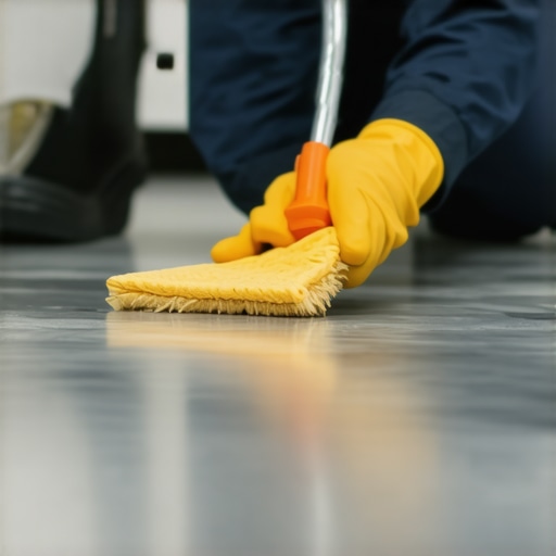 Removing Scuff Marks from New Epoxy Floors Without Scratching the Surface