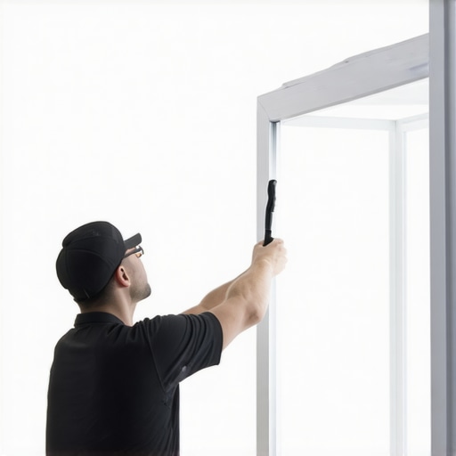 Removing Stubborn Glue From New Window Frames