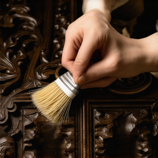 The Best Strategy for Dusting Intricate Wood Carvings
