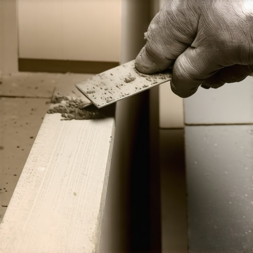 The Best Tool for Scraping Dried Mortar Off Baseboards