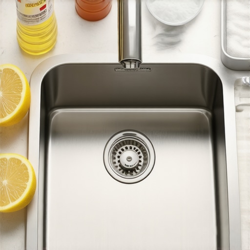 The Best Way to Disinfect Your Kitchen Sink Drain Naturally