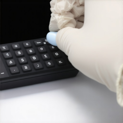 The Best Way to Sanitize High-Touch Office Buttons and Keypads