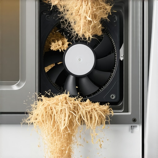 The Hidden Danger of Sawdust Clogging Your Refrigerator Cooling Fan