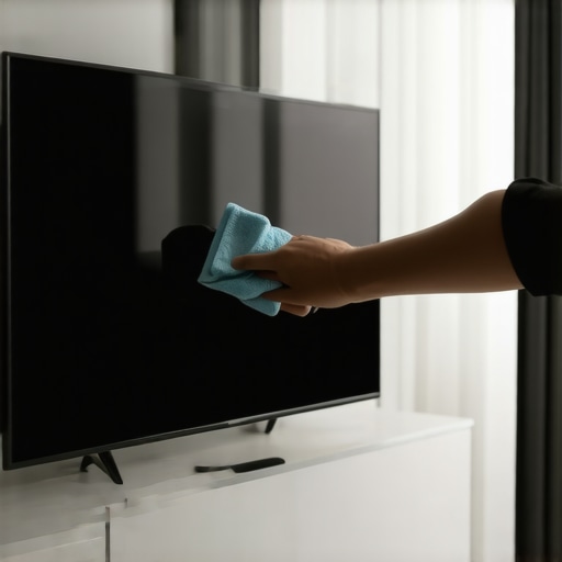 The Safest Way to Clean Dust Off Your Big Screen Television