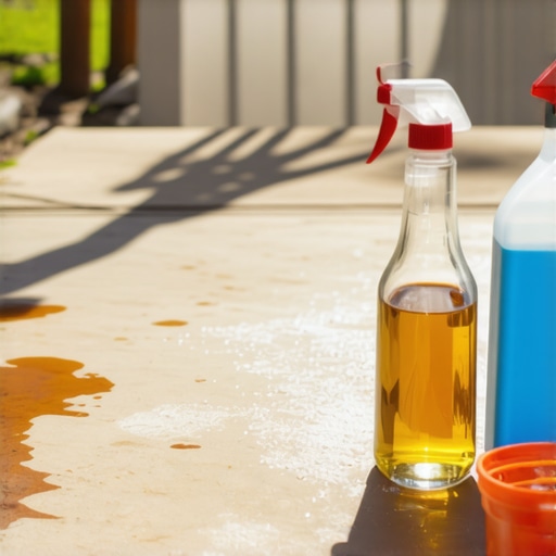 The Secret to Removing Oil Stains from Driveways Using Common Pantry Items