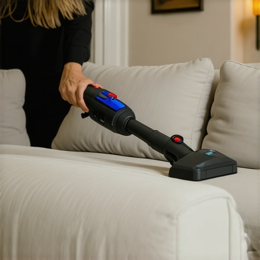 The best tool for cleaning deep between couch cushions