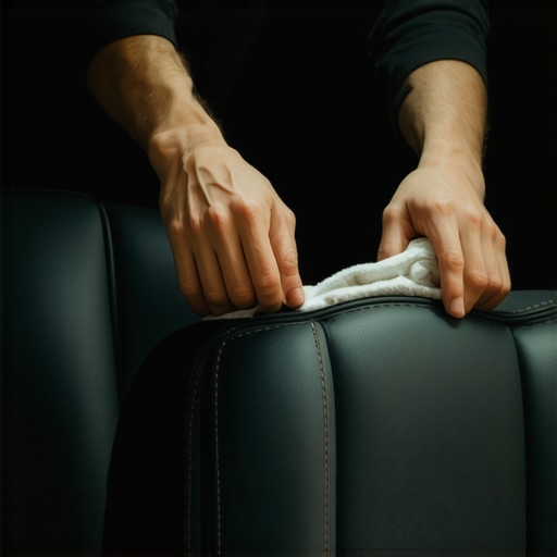 The best way to clean a leather car interior