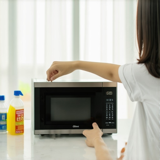 The best way to clean a microwave without scrubbing