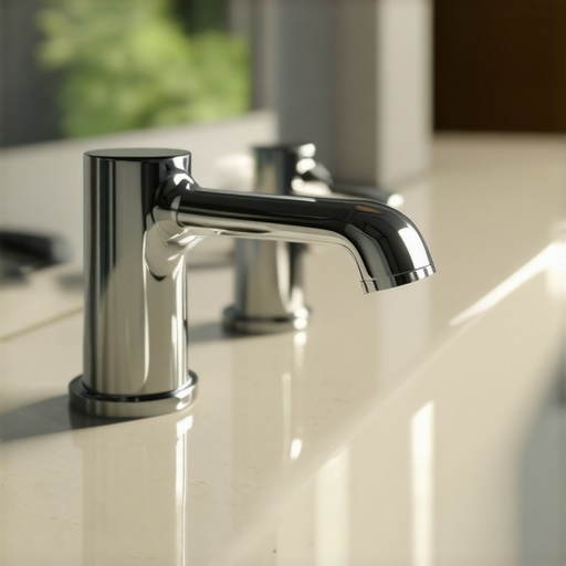 The best way to remove rust from chrome bathroom fixtures