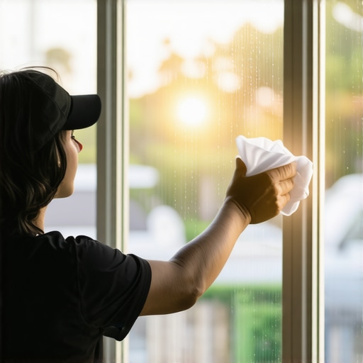 The coffee filter trick for streak-free windows