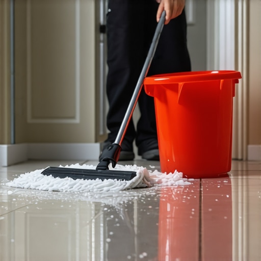The exact reason your bathroom floor feels sticky after mopping
