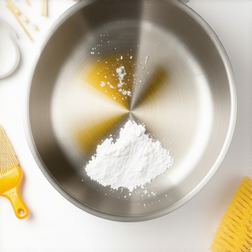 The secret to cleaning scorched stainless steel pans