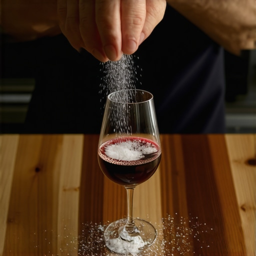 The truth about using salt on fresh red wine spills