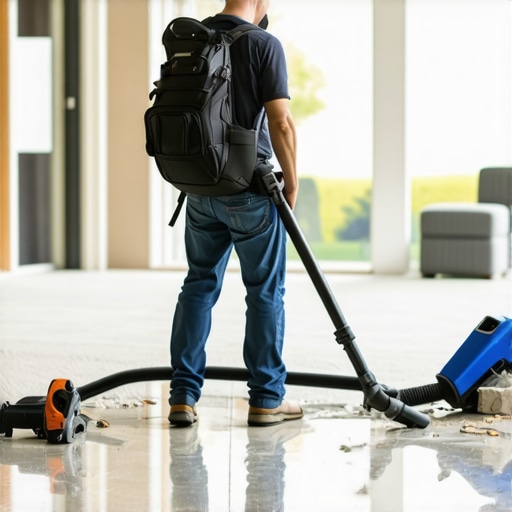 Why You Need a Back-Pack Vacuum for Large Scale Home Renovations