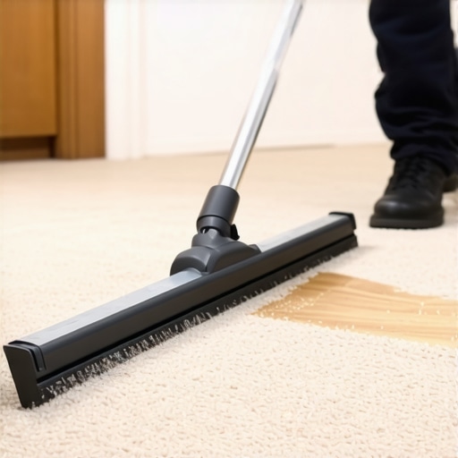 Why You Should Be Using a Squeegee on Your Carpets Before Vacuuming