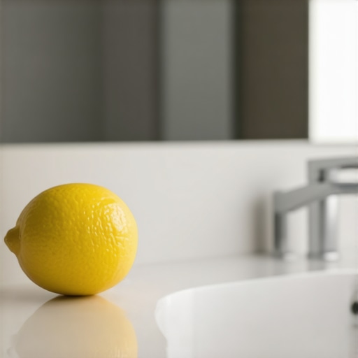 Why you should keep a lemon in your bathroom