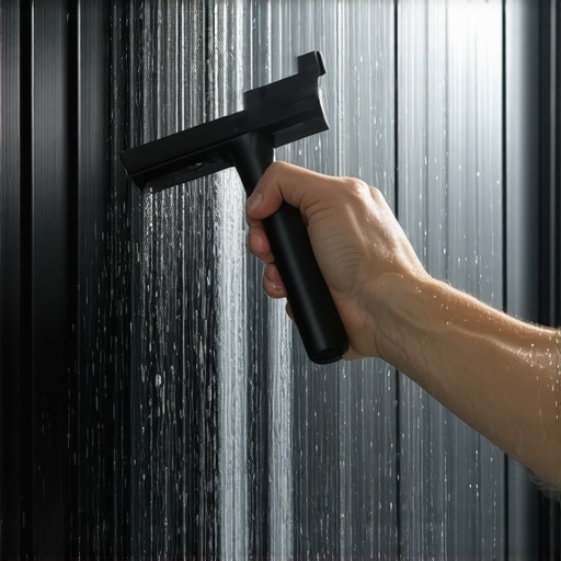 Why you should use a squeegee on your shower every day