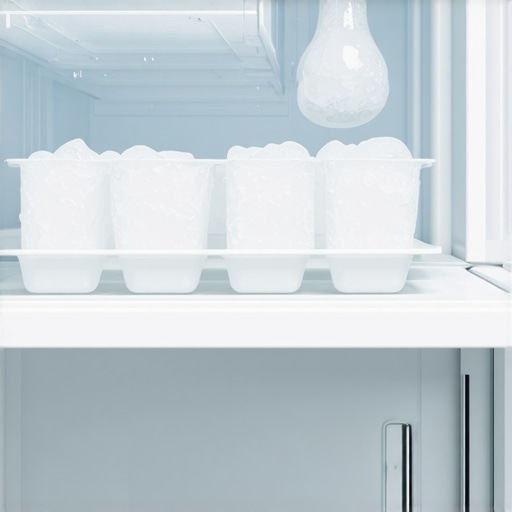Why your ice cubes taste weird and how to clean the freezer
