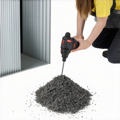 Step-by-step guide showing how to use a brush kit to remove lint from a dryer exhaust duct.