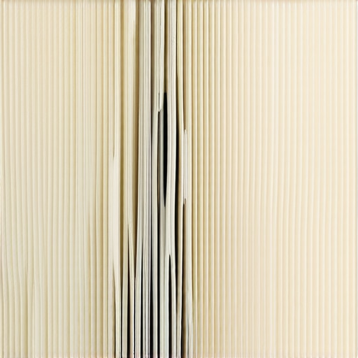 A vacuum filter heavily clogged with fine white construction dust after a renovation.
