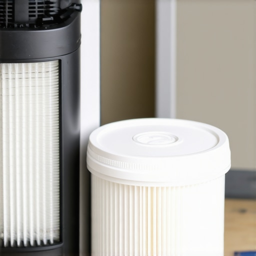 A collection of professional cleaning tools including a HEPA filter, suede eraser, and absorbent clay.