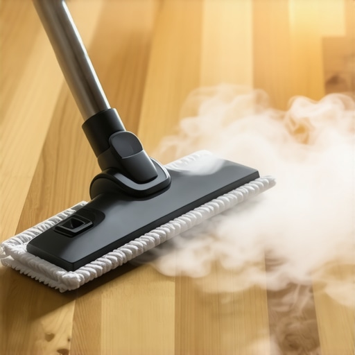 Steam mop causing potential moisture damage to luxury vinyl floor joints