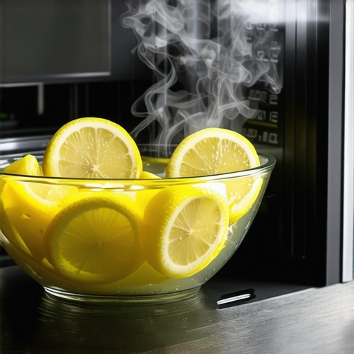 How to Clean Your Microwave Using Only a Lemon and Water