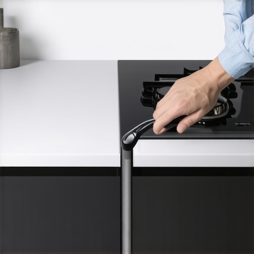 How to Clean the Space Between Your Kitchen Counter and Stove