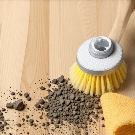 How to Extract Caked-On Mud From Luxury Vinyl Plank Grooves
