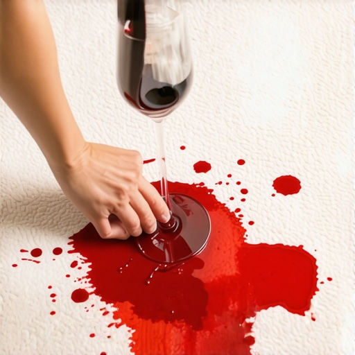 How to Get Red Wine Out of a White Wool Rug Fast