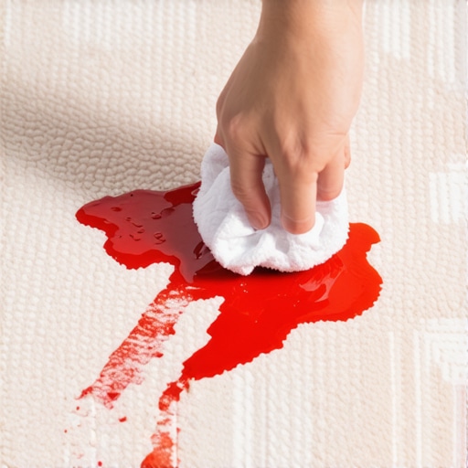 How to Lift Red Juice Stains from Light Carpets Fast