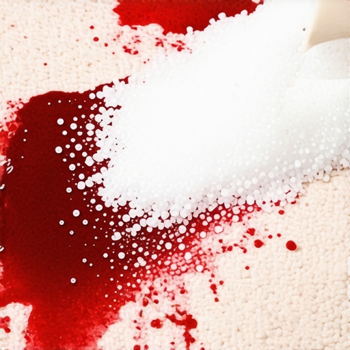 How to Lift Red Wine Stains from Wool Rugs with This Salt Trick