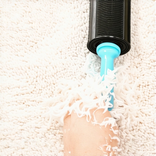 How to Pull Dog Hair Out of Deep-Pile Rugs Using a Squeegee