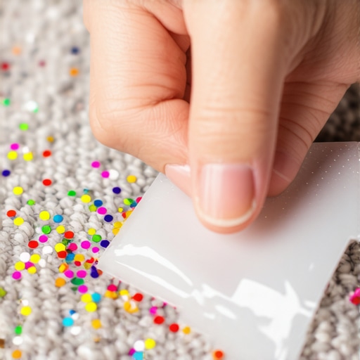 How to Pull Ground-In Glitter Out of Low-Pile Carpeting