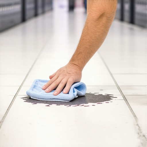 How to Remove Black Scuff Marks from School Hallway Floors