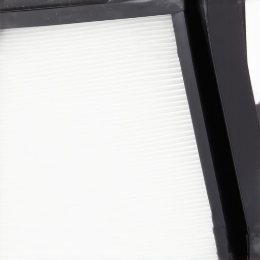 A person checking a vacuum filter for fine dust leaks