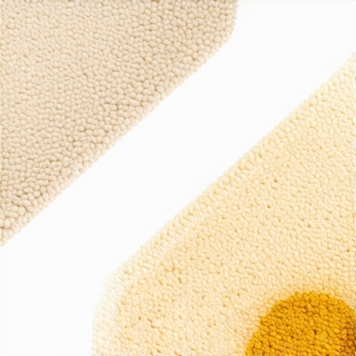 Close up of low-moisture carpet cleaning process avoiding fiber saturation.