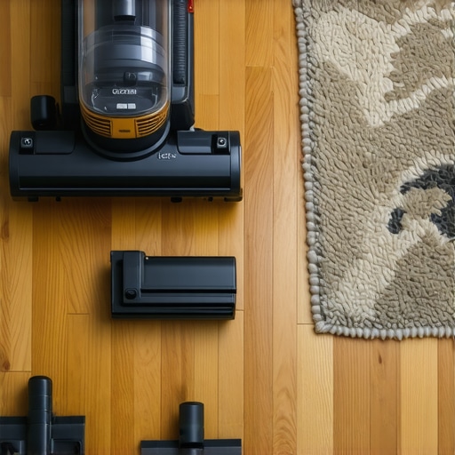 High-quality vacuum and attachments for home maintenance