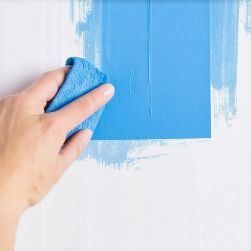Removing Blue Painter's Tape Residue from Painted Walls