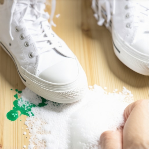 Removing Grass Stains from Canvas Sneakers