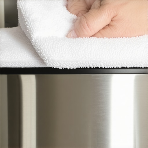 Removing Water Spots from Stainless Steel Trash Cans