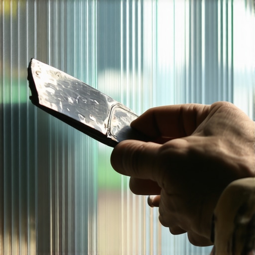 The Best Solution for Removing Construction Grade Adhesive from Glass